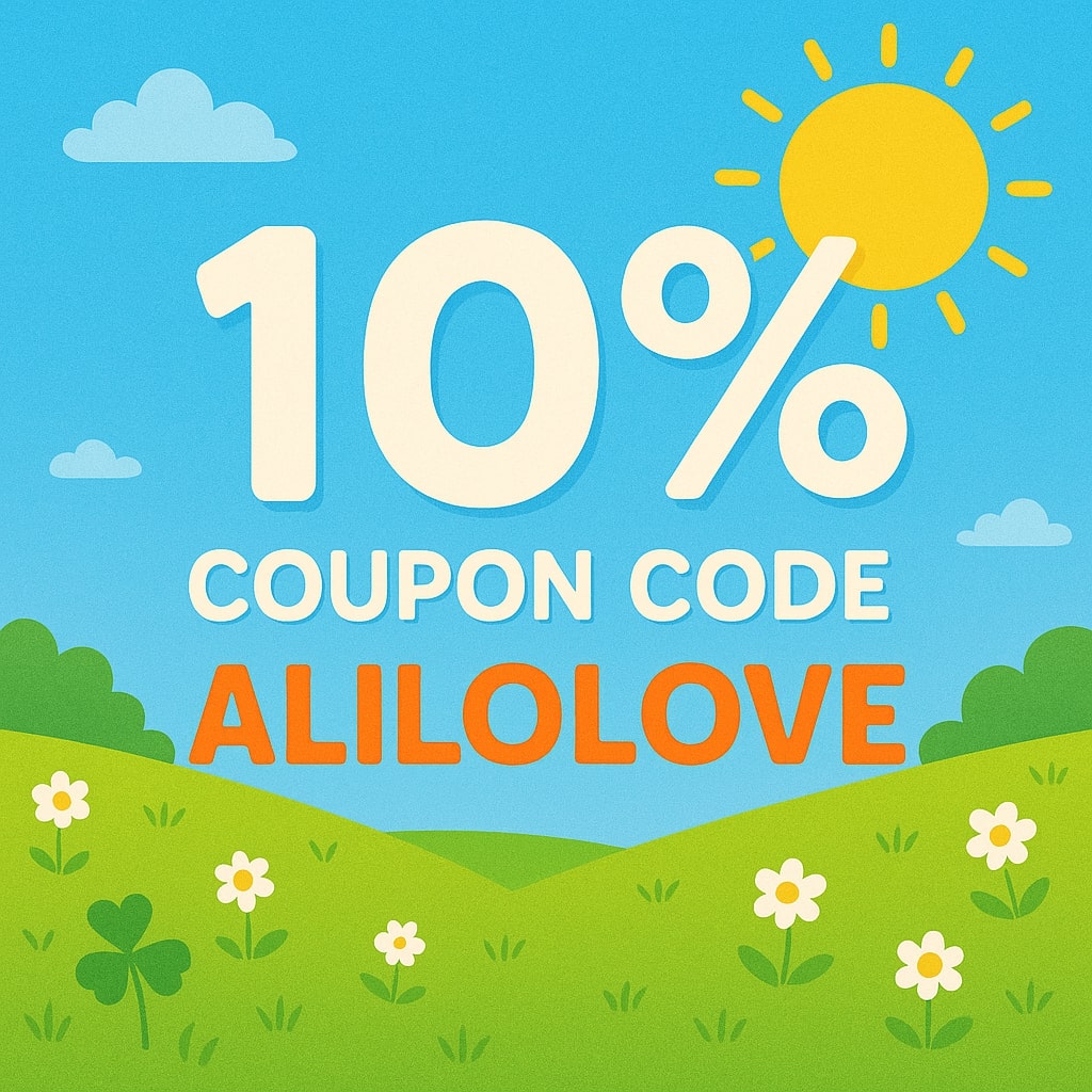 10% Coupon Code ALILOLOVE